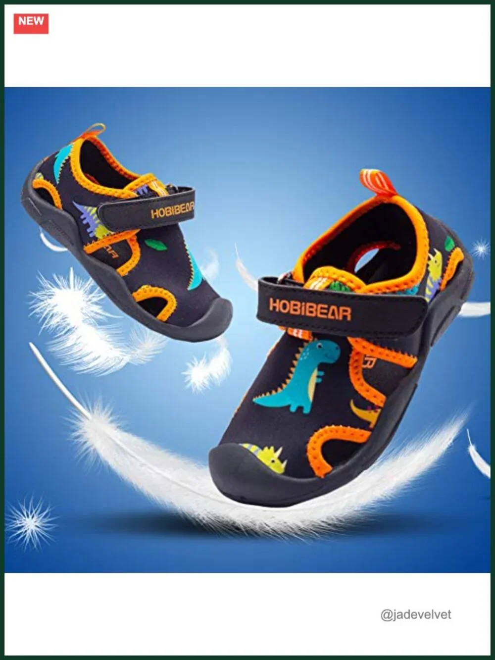 Quick-Dry Water Shoes with Hook-and-Loop Closure